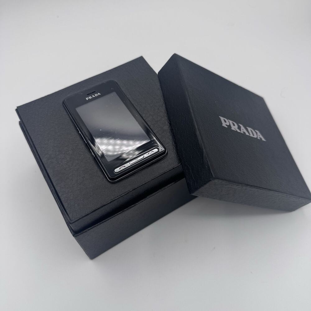 Rare PRADA Phone by LG KE850– Luxury Designer Mobile–In Original Box–Collectible